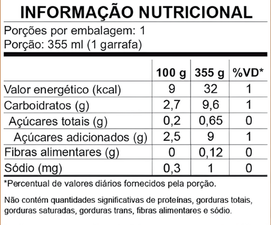 Kombucha com Maracujá e Açafrão