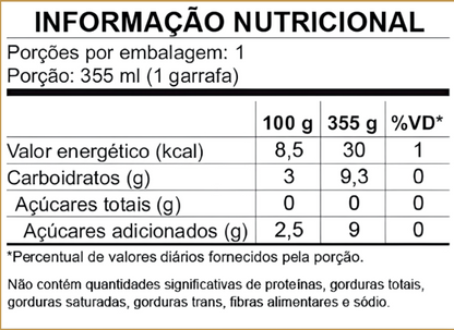 Kombucha com Gengibre e Limão