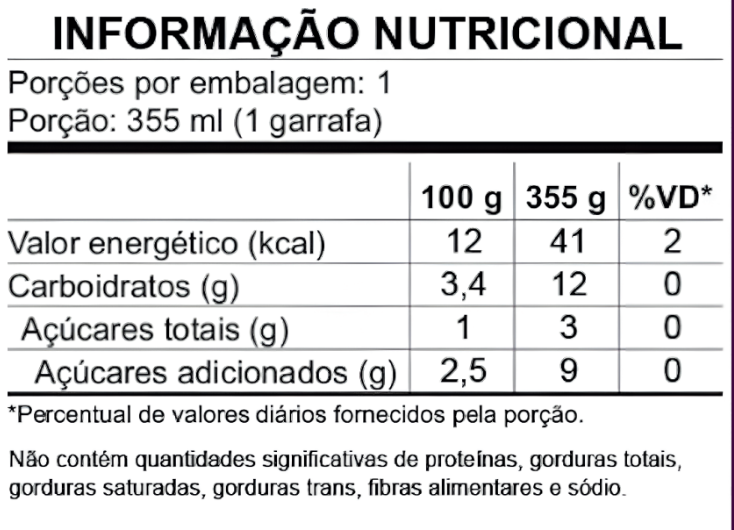 Kombucha com Uva e Hibisco