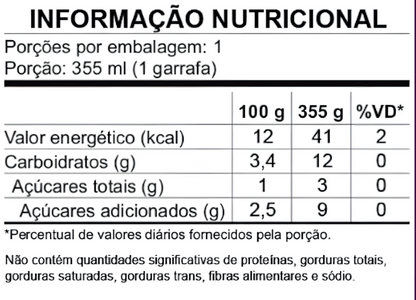 Kombucha com Uva e Hibisco
